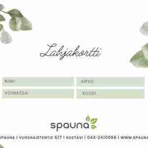Lahjakortti